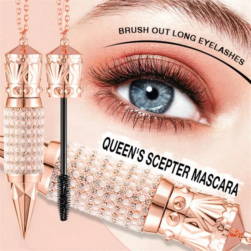 

4D Silk Fiber Lash Mascara Black Volume Lengthens Eyelash Waterproof Sweatproof Natural Long Lasting Eyes Makeup Cosmetics Tools