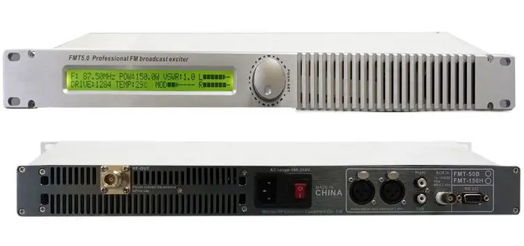 

150W FM Transmitter For FM Radio Broadcast Station FSN-150B+GP100 1/4 Wave GP Antenna KIT