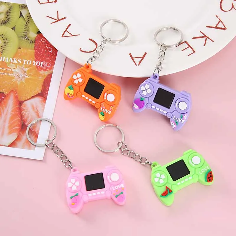 

1 шт. игра ПВХ брелок машинка для детей милый геймпад джойстик брелок сумка для мальчиков брелки