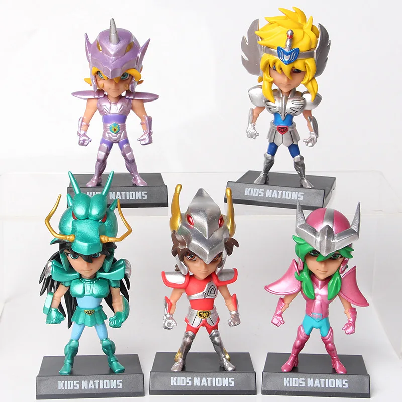 

5Pcs/Set Anime Saint Seiya: Legend of Sanctuary Action Figures Toys Collection PVC Model Dolls Home Decoration For Kids Gifts