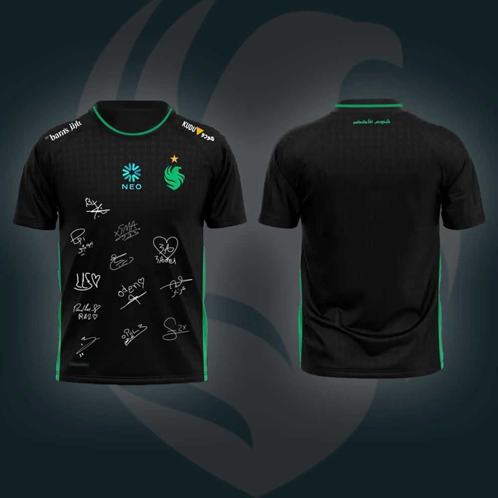 Новинка 2023 года Counter-Strike 2 Team Falcons киберспортивная форма Джерси дышащие спортивные