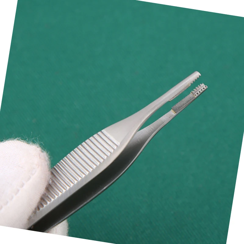 Щипцы для хряща из нержавеющей стали с зубцами и прорезями Пинцет жировой ткани