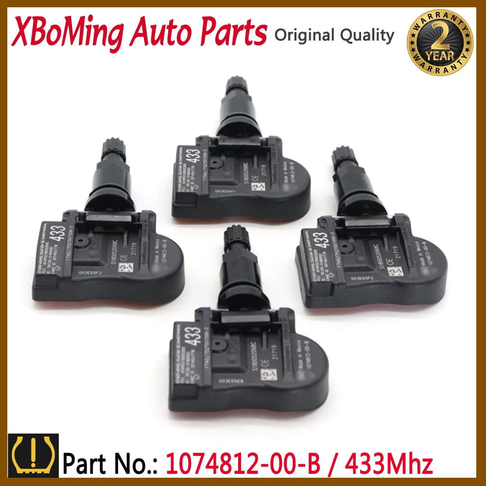 

Система контроля давления в шинах 1074812-00-B TPMS для Tesla Model 3 S X Y 2014-2021 107481200B 433 МГц