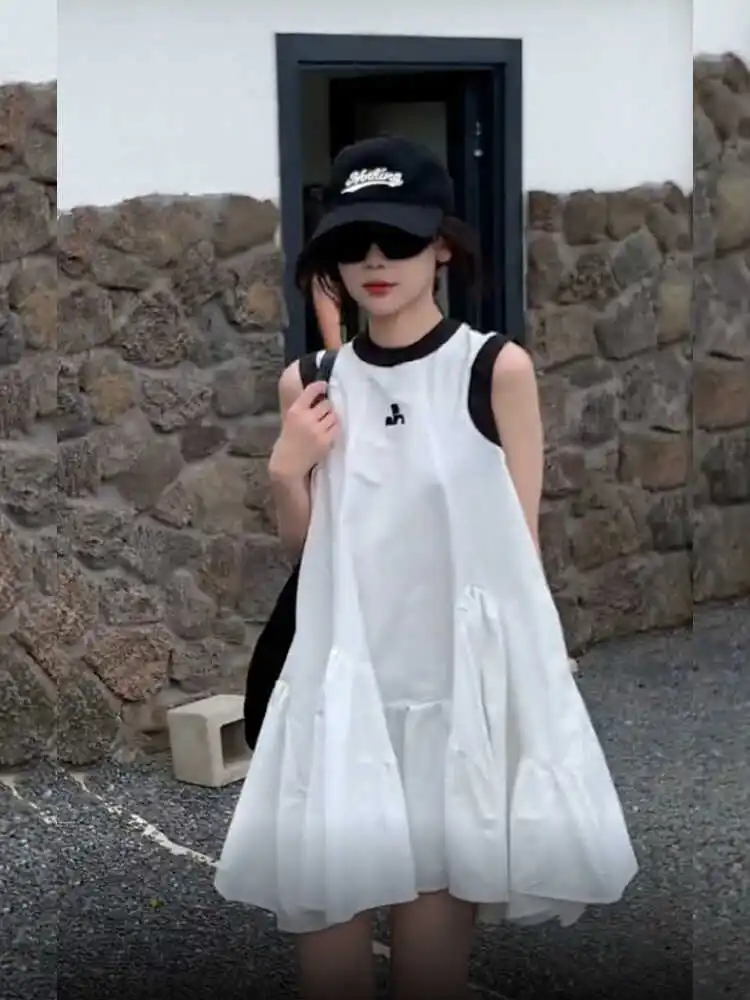 Корейская серия модное повседневное спортивное маленькое свободное A-Word