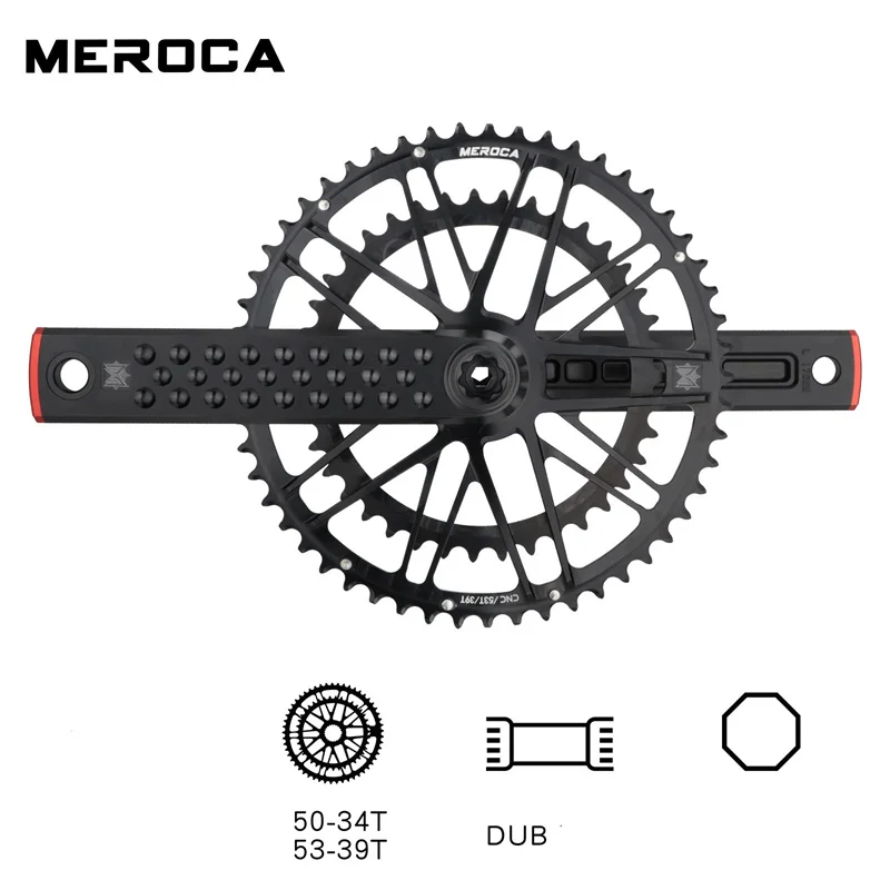Шатун для шоссейного велосипеда 170 мм 130BCD 50/34T 53/39T двойные звездочки набор детской
