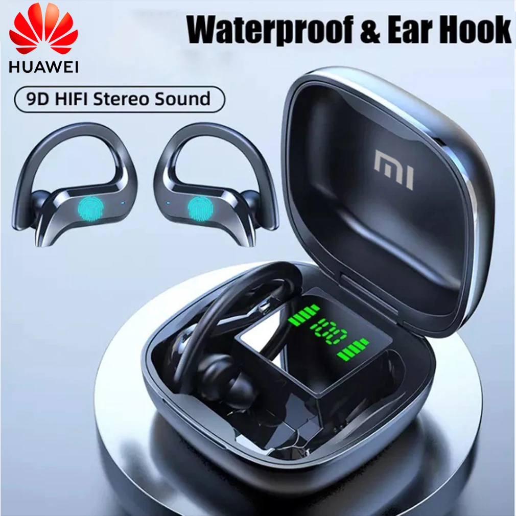 Noise Cancelling Ear Buds Ipx7 Waterproof Sports Headsets Be