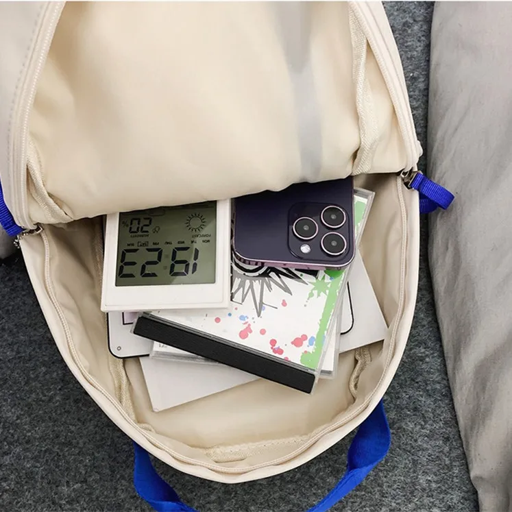 Men's and Women's Large Capacity Chest Packs Tide Brand Students Casual One Shoulder Bags Sports Day System Simple Crossbody Bag