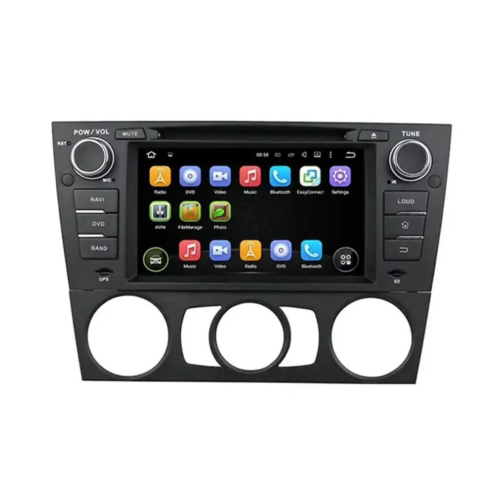 

7" Android 12 Car DVD Player 8 Core 8+128G MT8667 For BMW E90 E91 E92 E93 2005-2011 Stereo Audio Radio Carplay Multimedia DSP