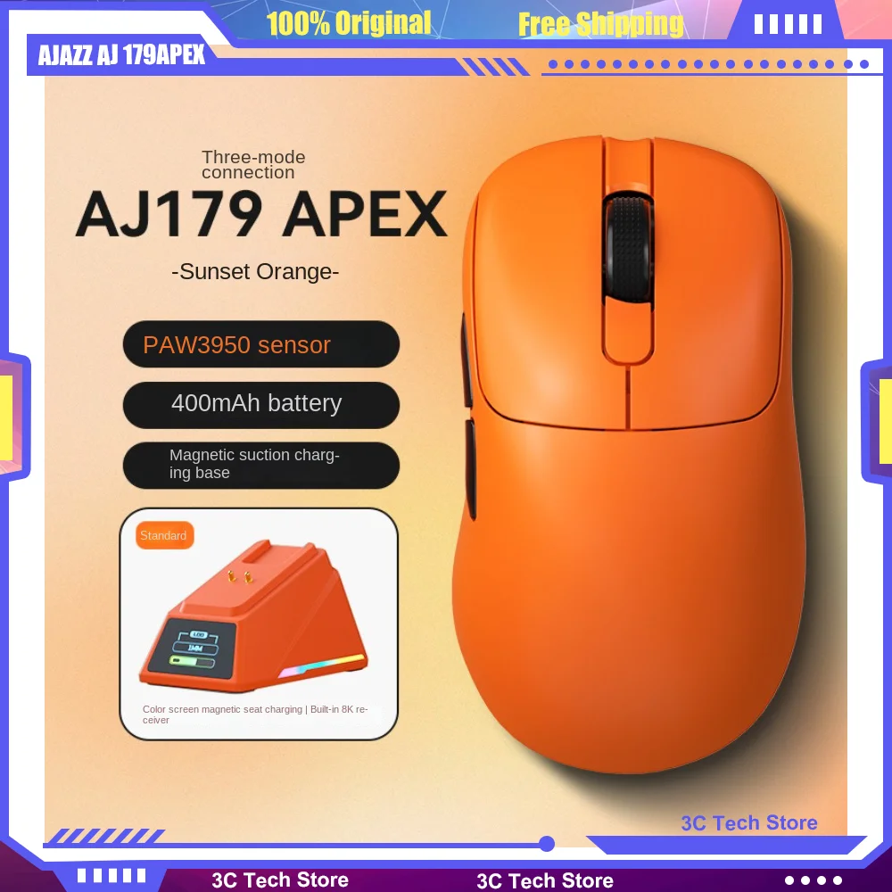 Геймерская мышь AJAZZ AJ APEX 179 дюйма 8 кГц 58 ГБ