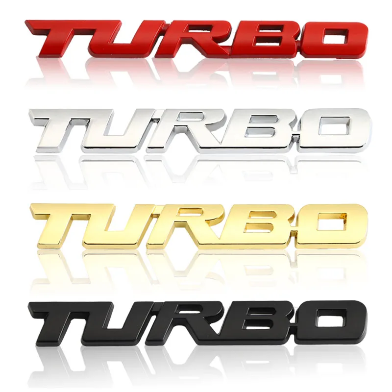 

Металлический 3d-значок для багажника, автомобильные наклейки с логотипом Turbo для BMW, Audi, Volkswagen, Ford, Nissan, Toyota, Honda, Volvo, Jeep, Opel