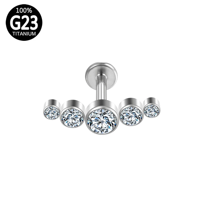 

Серьга-гвоздик из титана для пирсинга, Эротическая серьга для прокола хрящевой ткани козелка губ G23, Очаровательная кликерная петля, ювелир...