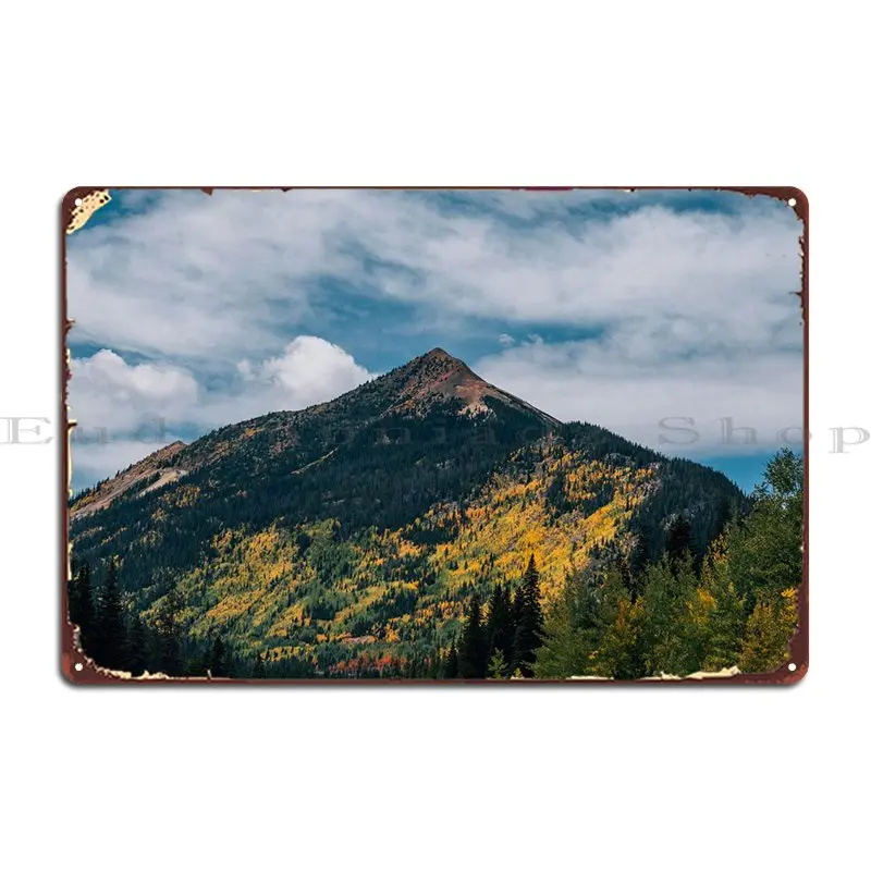 

Металлический знак Rocky Mountain, Фреска для паба, дизайн, дизайн бара, оловянный плакат