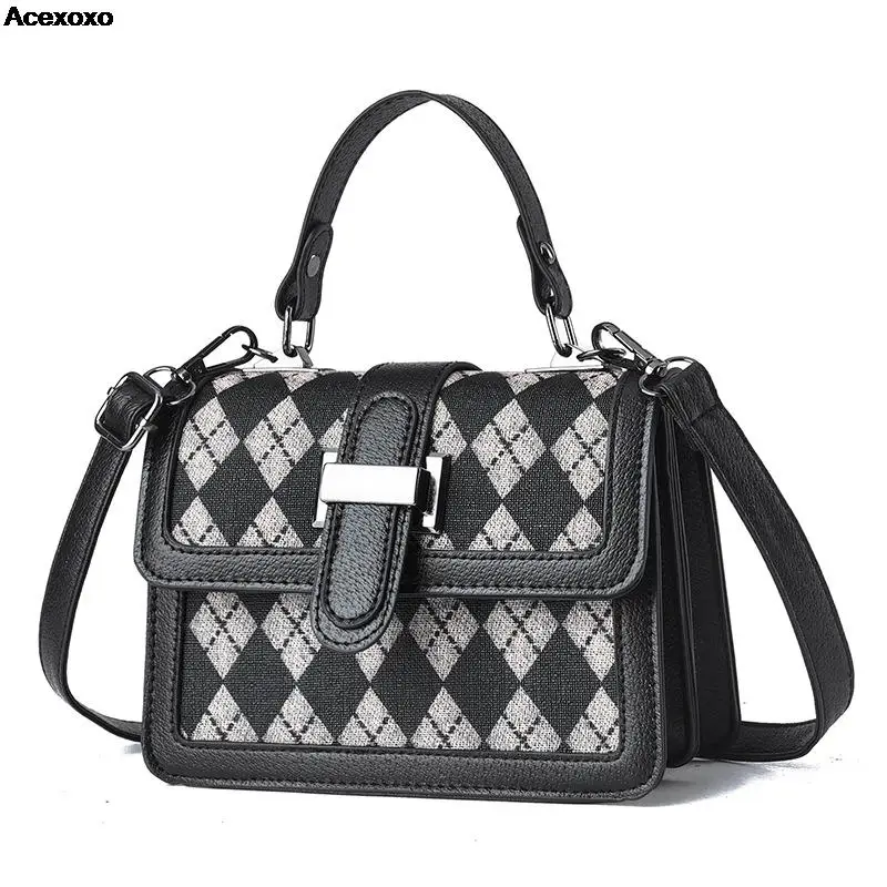 

New fashion simple atmospheric shoulder bag