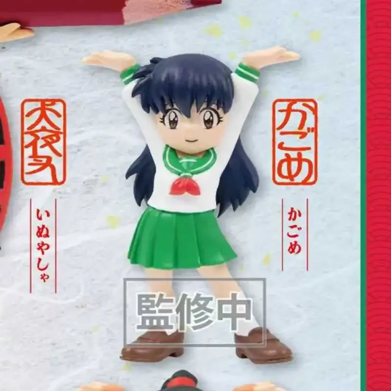 Японская Подлинная модель в масштабе Gacha Inuyasha фигурка-держатель для ручек Sesshoumaru