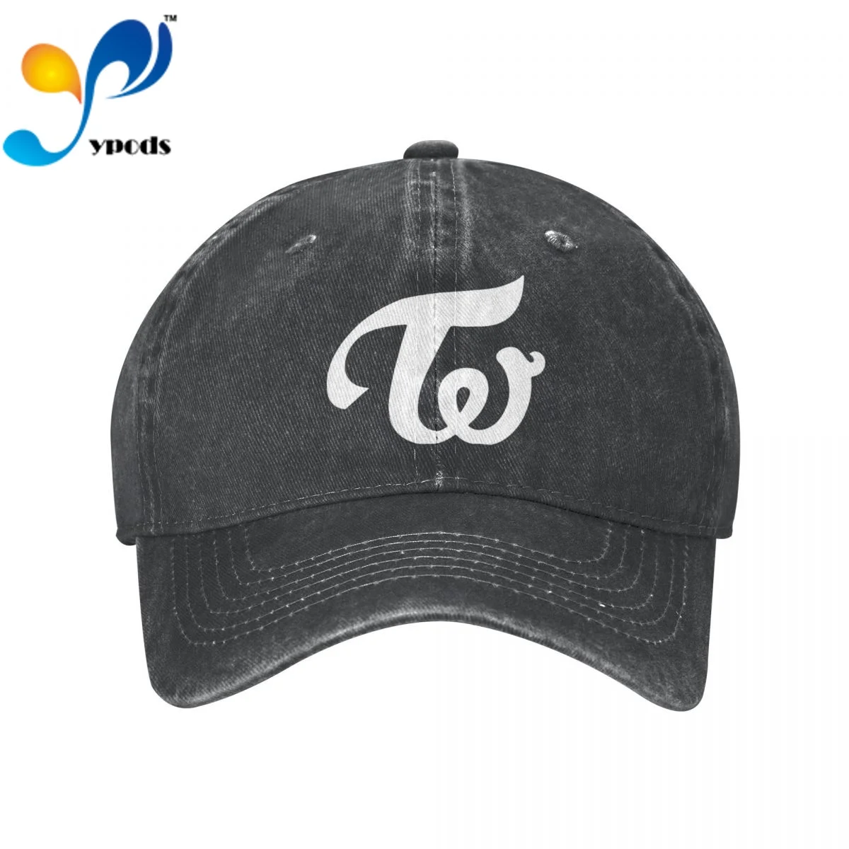 

TWICE Letter Print Denim Baseball cap Snapback Hats Autumn Summer Hat for Men Women Caps Casquette hats