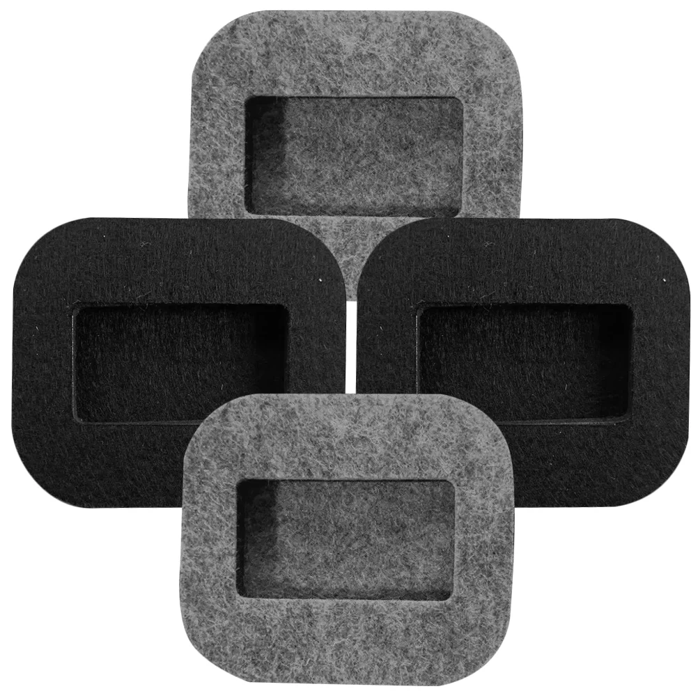 

8pcs Caster Cup Chair Pad Furniture Foot Protector Wheel Stopper Pad Supply