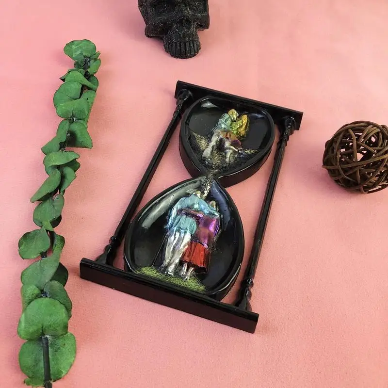 Форма для песочных часов в форме сердца силиконовые формы пары форма восковой