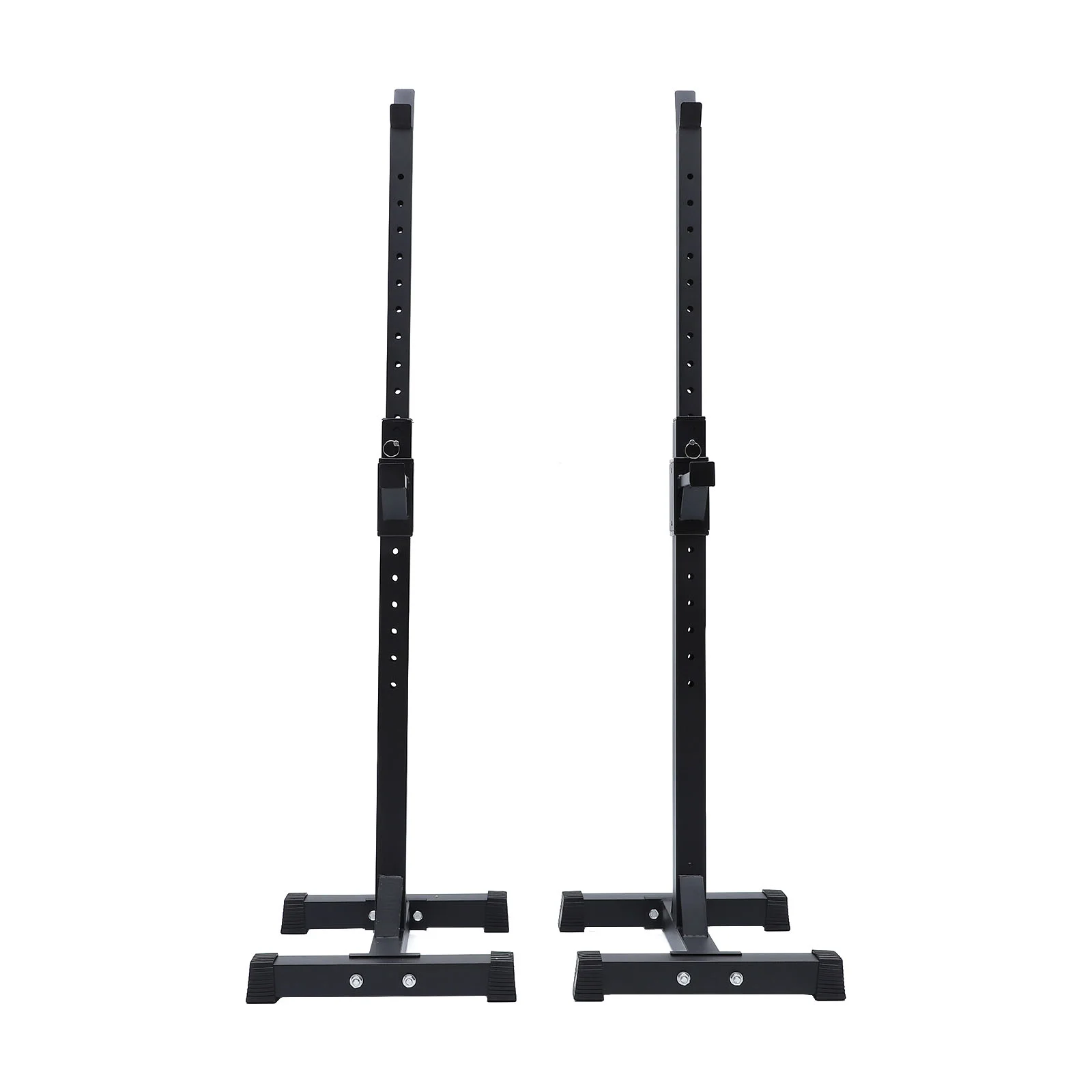 

1 Pair Full Squat Accessory Barbell Support Household Fitness Spare Part Black