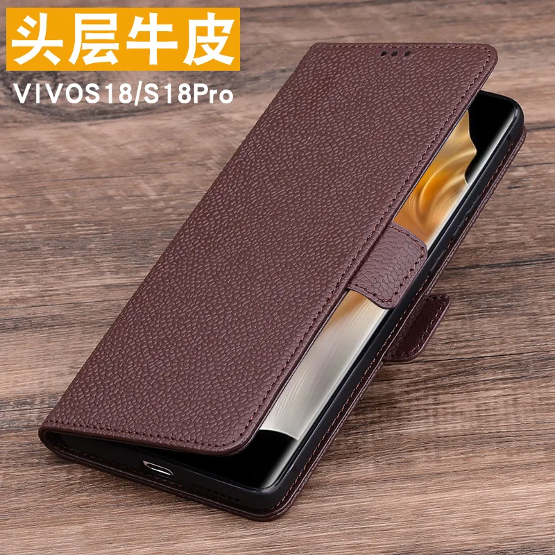 Лидер продаж роскошные чехлы Wobiloo из натуральной кожи с откидной крышкой для