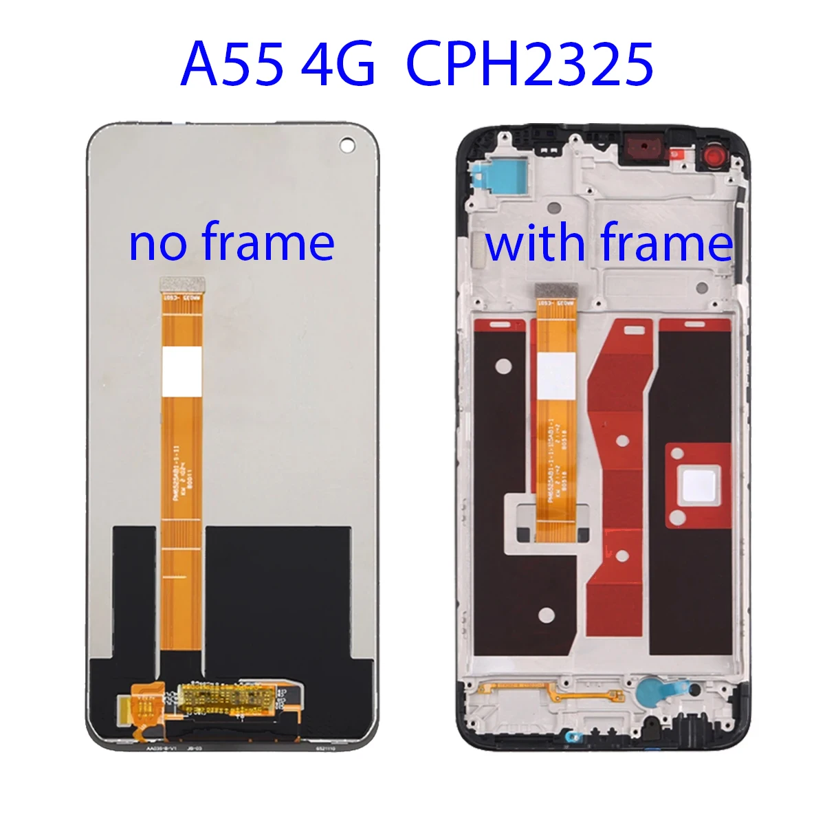 ЖК-дисплей 6 51 дюйма для Oppo A55 4G/A55 5G Lcd CPH2325 PEMM00 сенсорный экран OPPO A55S CPH2385 дисплей в