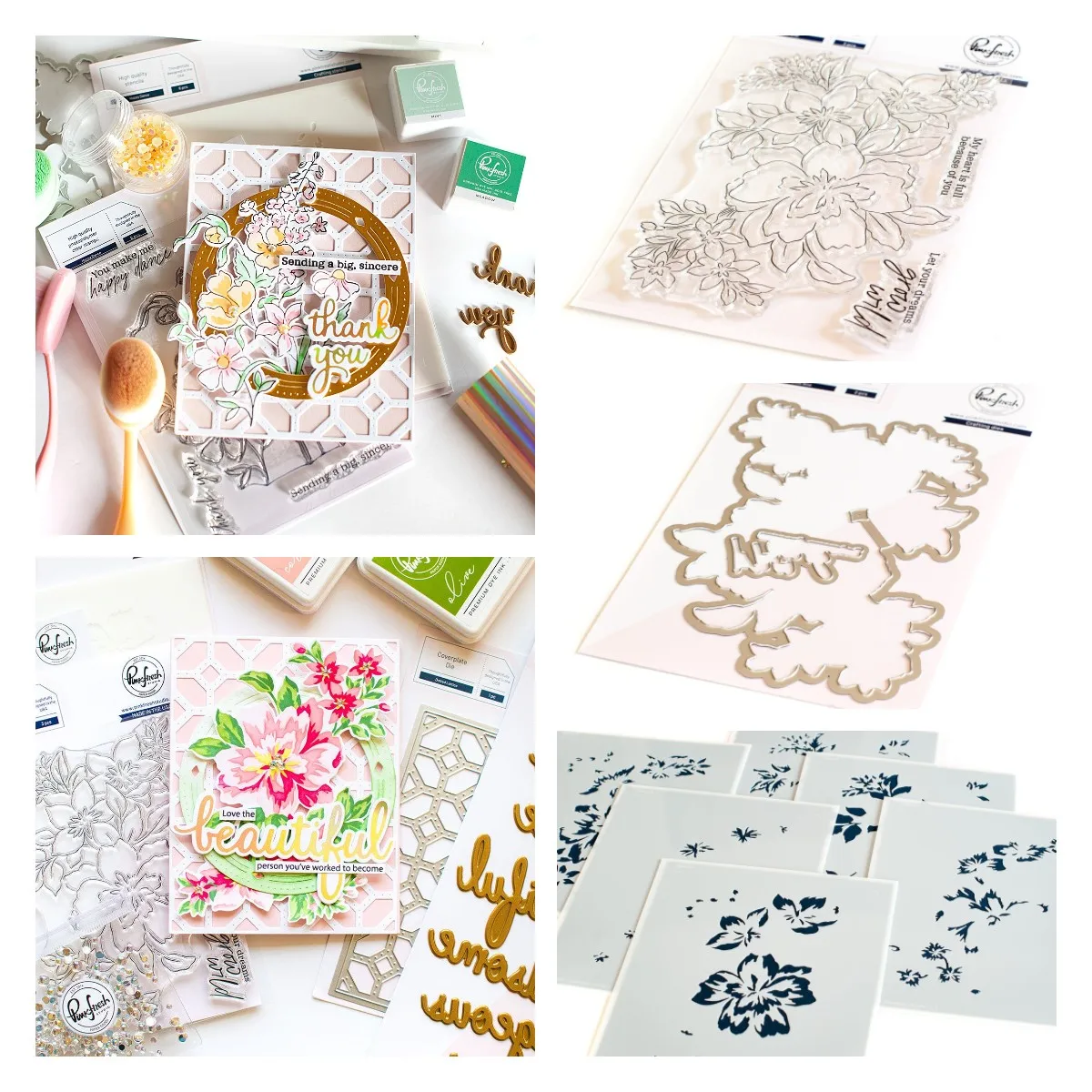

Grow Wild Big Flower Metal Cutting Dies Stamps Stencil Scrapbooking New Make Photo Album Card Diy Paper Embossing Craft Supplies