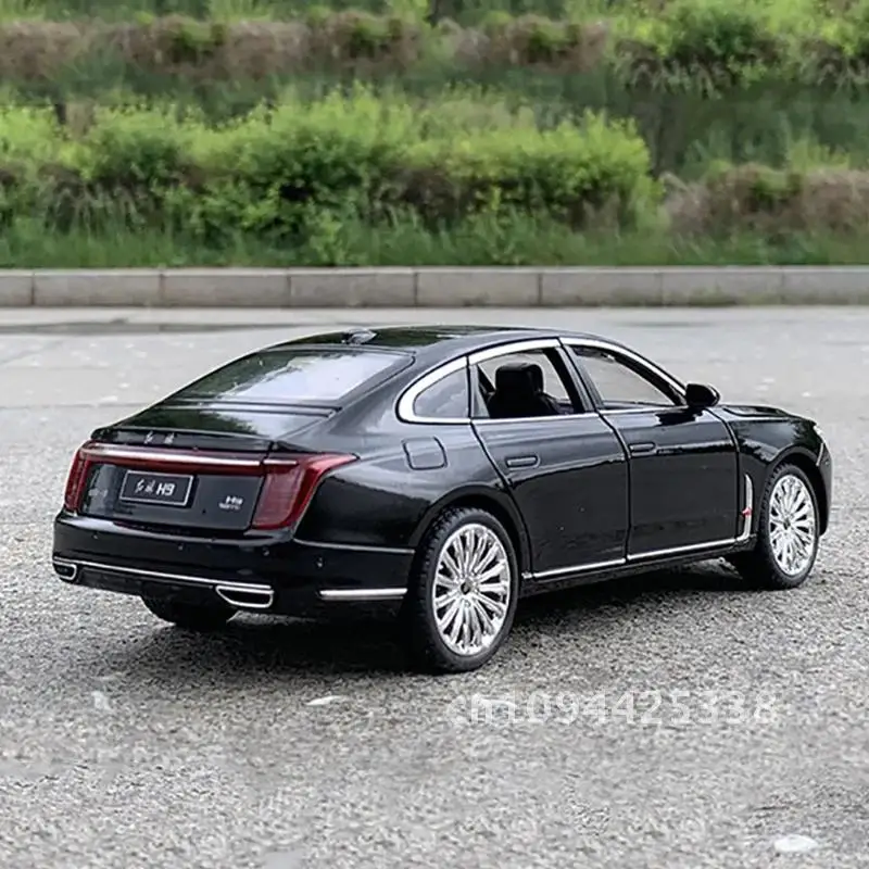 FAW оригинальная модель Hongqi H9 1:24 из сплава автомобиля детские игрушки