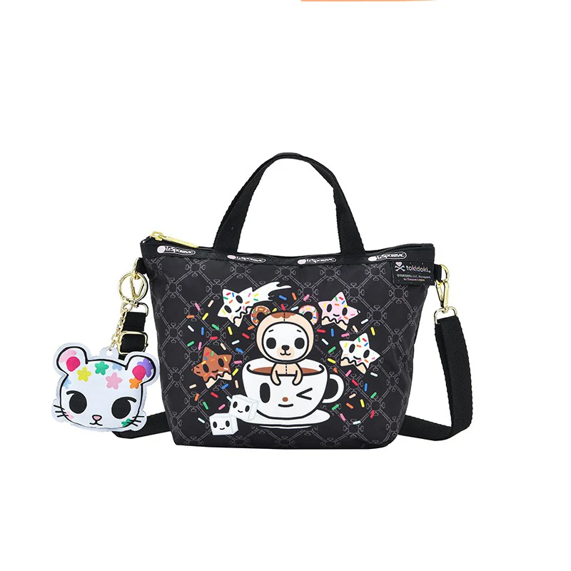 Сумка-рюкзак на одно плечо с принтом