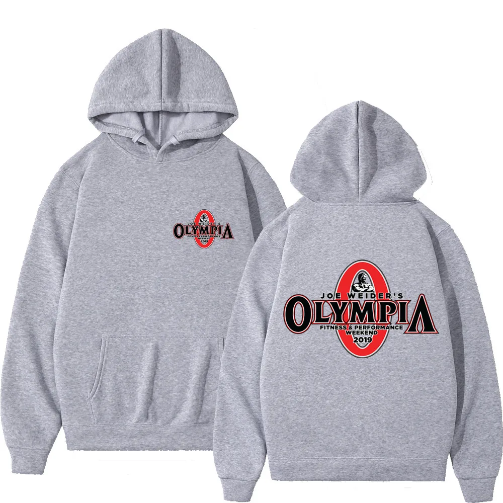 

OLYMPIA Gyms Fitness Men's Hoodies Sweatshirt Fleece Women Casual Pullover Sportswear Streetwear Harajuku Hoody Male Clothing