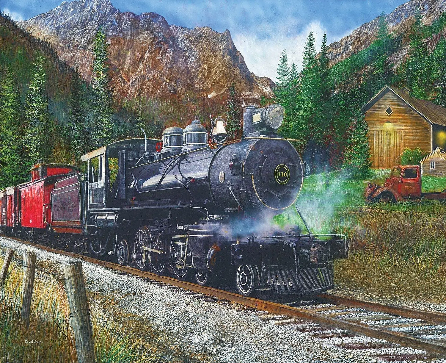 

Train forest wooden toys educational toys jigsaw puzzle