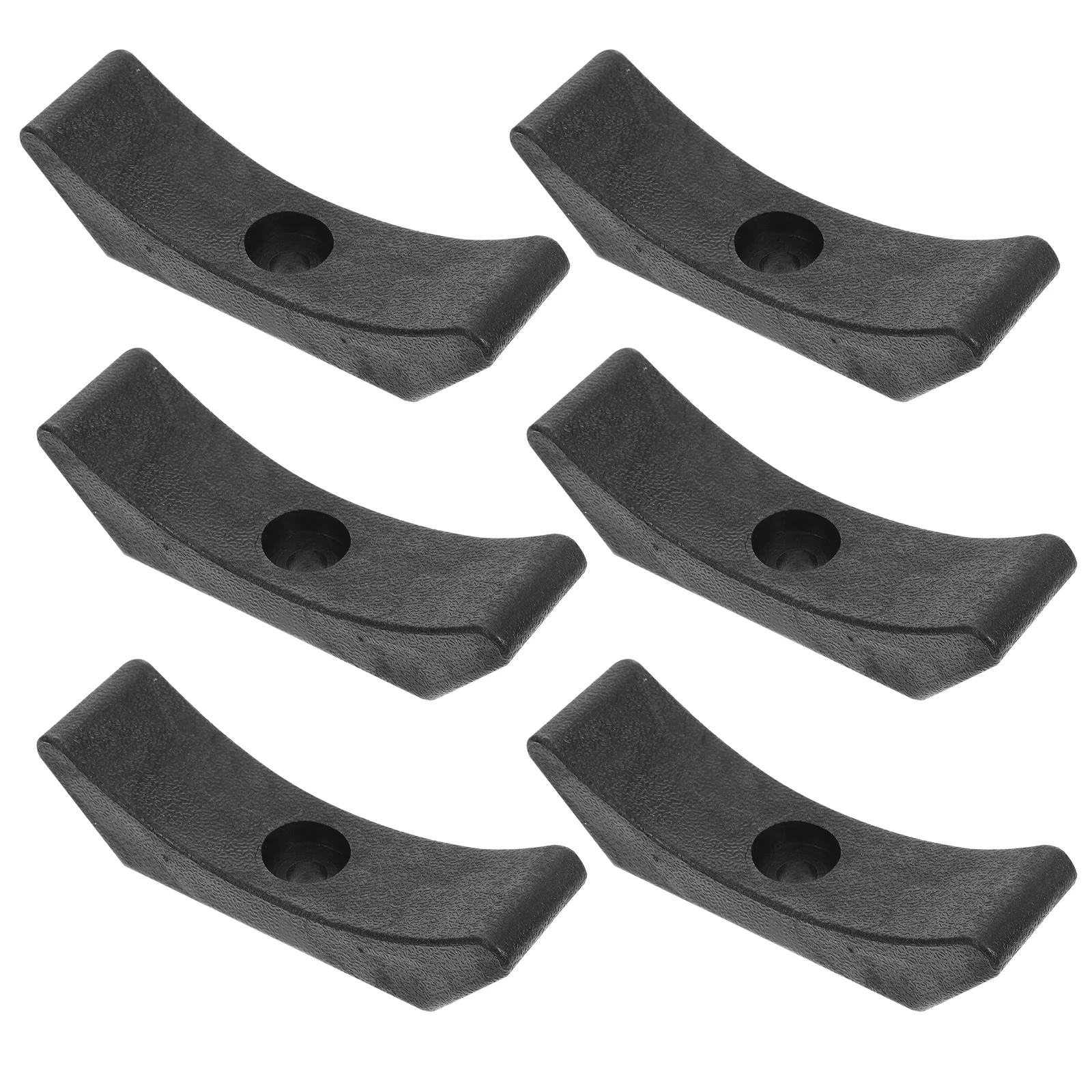 

6 Pcs Dumbbell Rack Saddles Plastic Storage Shelf Replacement Holder Monitor Stands Gym Fitness Supplies Dumbbells