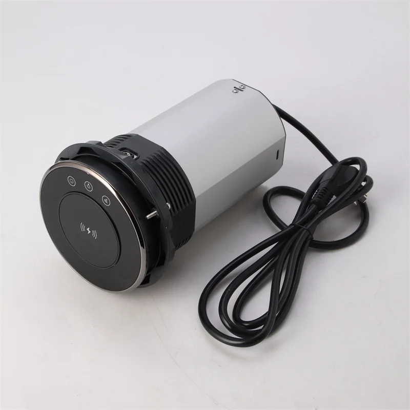 

3 вилки, 2 USB, водонепроницаемая Выдвижная розетка с моторизованным приводом, подъемная розетка, поддержка USB, Синие зубы, динамик, розетка для...