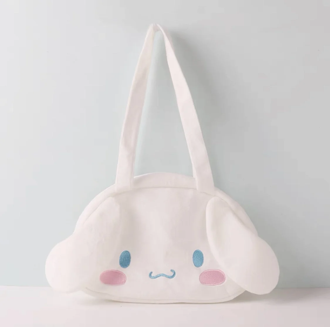 Милая сумка через плечо с изображением милого лица серии Sanrios плюшевая Аниме