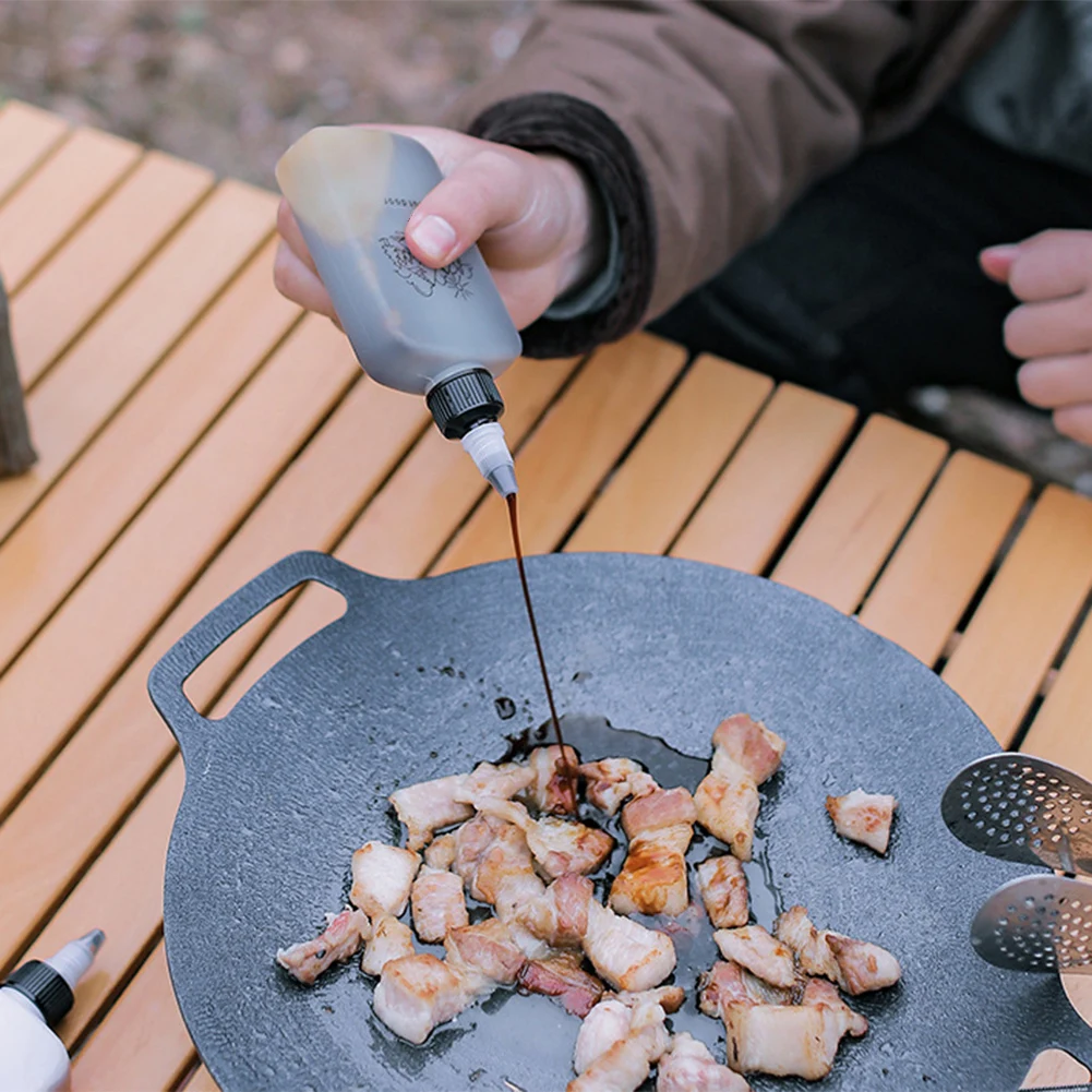 Бутылка для масла приготовления пищи на природе герметичная портативная