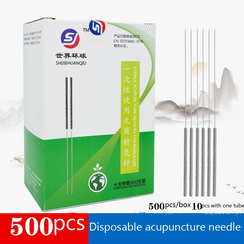 

1000pcs =2box Acupuncture Needles Wholesale Sterilze Disposable Beauty Massage Chinese Medicine Practice Needle with Tube