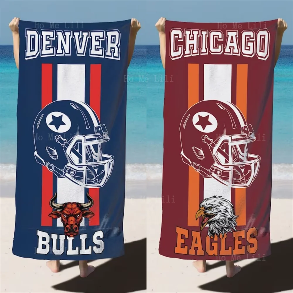 

Custom Football Team Towel Personalized Team Gift It Can Be Used Over And Over Again