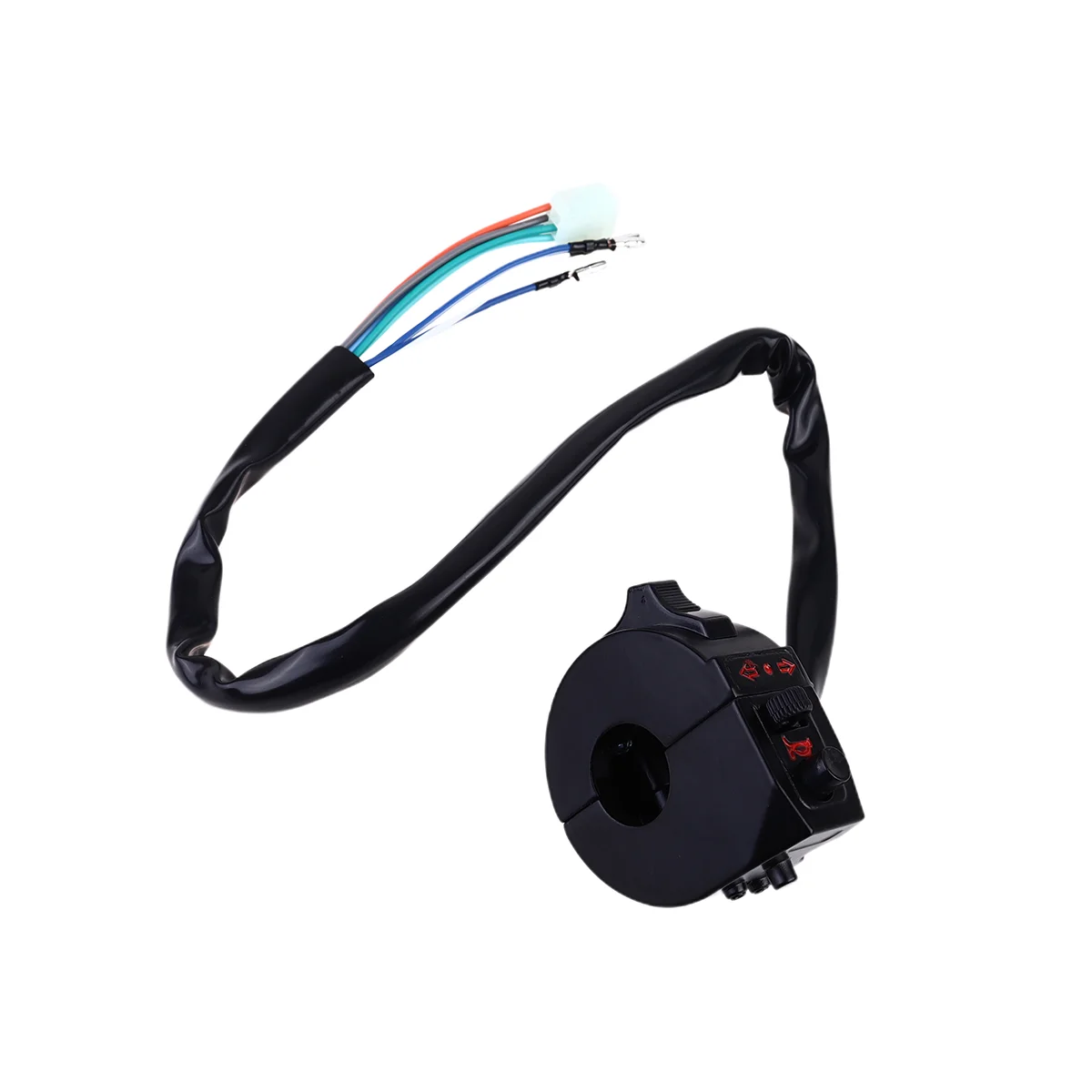 

1Pc Handlebar Switch Practical Handlebar Switch Motorcycle Horn Switch for Motrobike Motorcycle Parts