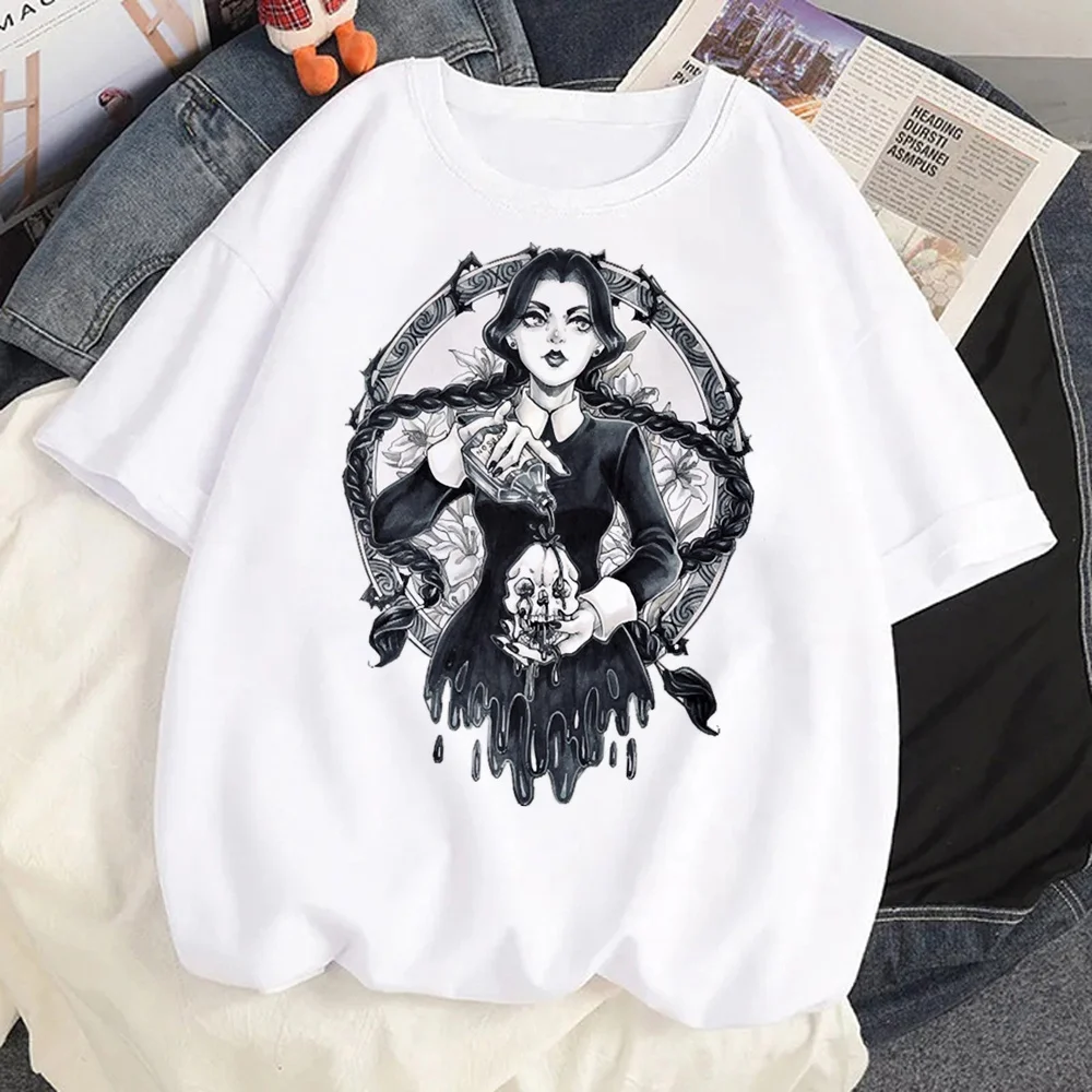 

Футболка женская летняя с аниме-принтом «Я ненавидит всё среду»