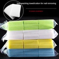 630pcspack nail gel polish remover towel cleaner thickened cotton colorful washing manicure paper wipes nail tools