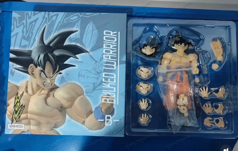 Фото Новинка! Горячая распродажа! Супер-фигурка для коллекционирования Dragon Ball Kaiouken Son Goku в масштабе 1/12, модель аниме-персонажа, игрушка, подарок для ребенка. №4