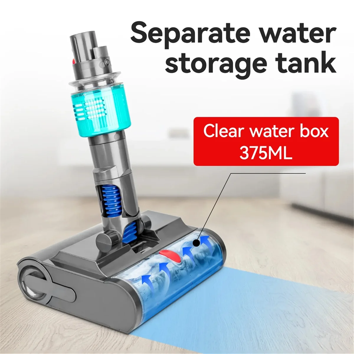 Легкая мягкая бархатная насадка для щетки пола пылесосов Dyson V7 V8 V10 V11 V15 скребок