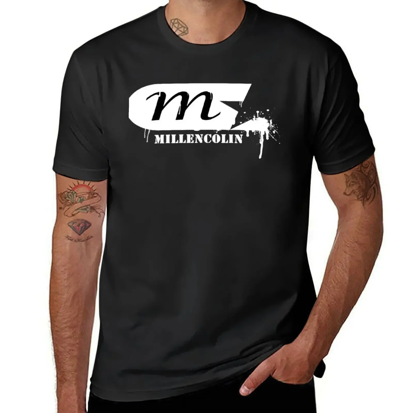 Футболка Millencolin хлопковые футболки с графическим рисунком индивидуальная