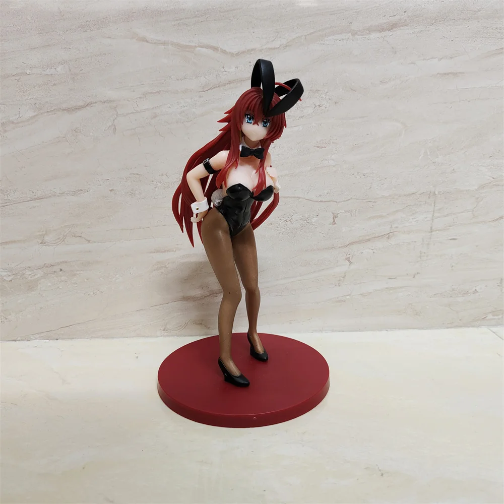 

Аниме старшая школа Dxd Rias Gremory Bunny ПВХ экшн-фигурка Коллекционная модель кукла игрушка 19 см