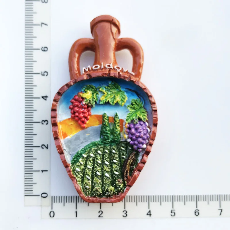 Молдавская керамическая банка дизайн магнит на холодильник наклейки с