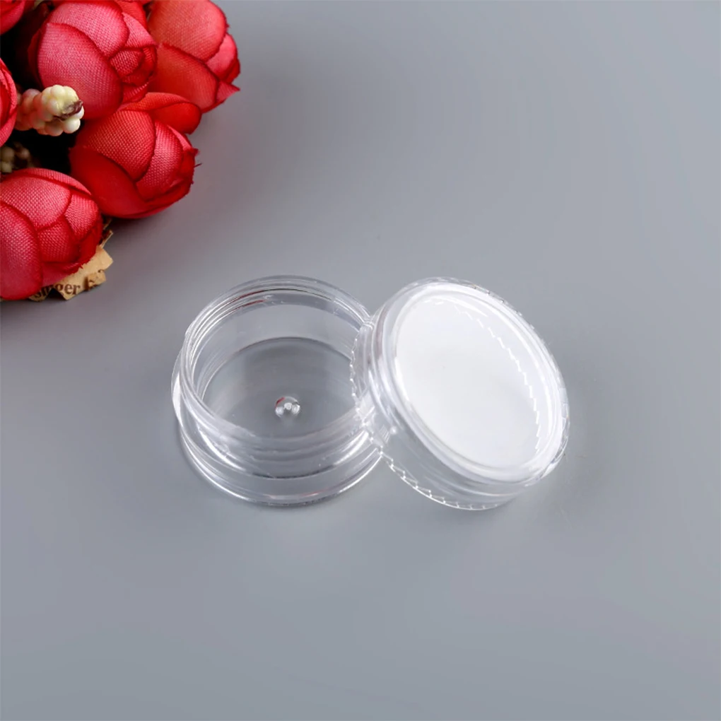 

25Pcs 5g 10g Plastic Cosmetic Jars Refillable Bottles Lightweight Mini Creams Bottle Good Sealing Make-Up Dispenser