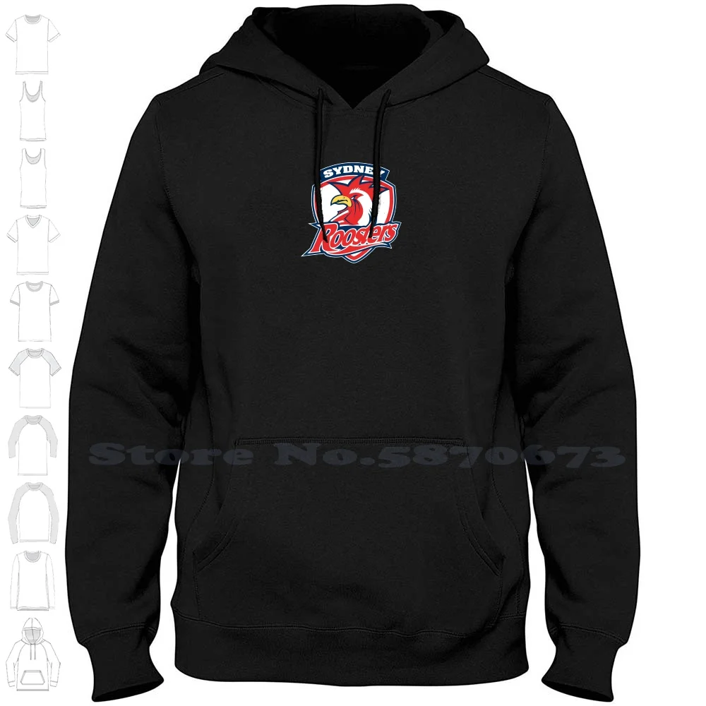 

Sydney Roosters Logo Casual Clothing Sweatshirt Printed Logo Graphic Hoodie