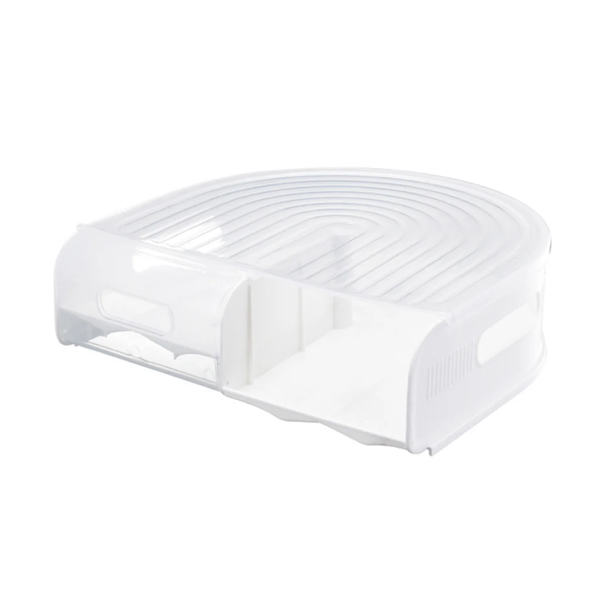 

Egg Holder for Refrigerator, U-Shaped Egg Drawer Refrigerator, Stackable Egg Storage Container for Refrigerator