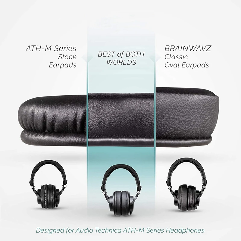 Амбушюры из пены с эффектом памяти подушка Сменный Чехол для наушников Over Brainwavz HM5