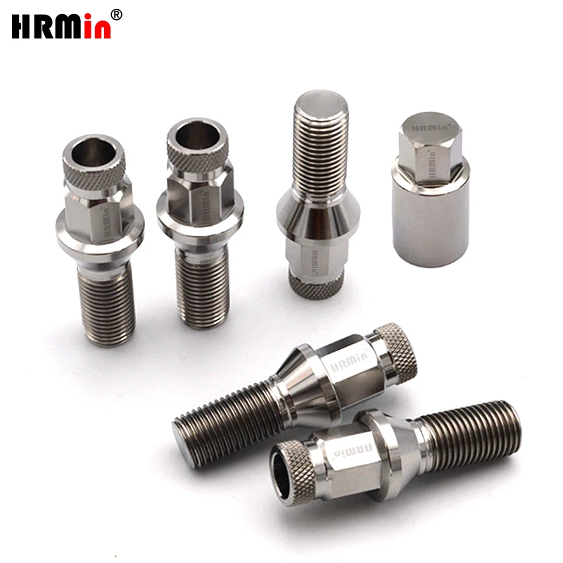 HRMin Gr.5 титановый конусный противоугонный колесный болт M14*1 25*28 мм для BMW MINI Rolls-royce