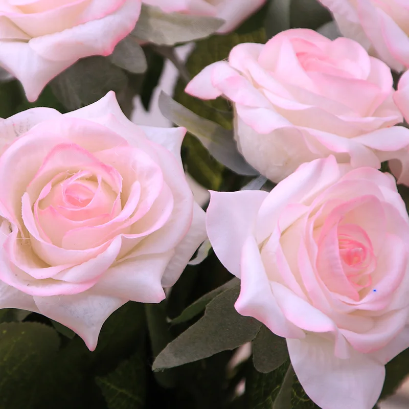 

Искусственные розы из шелка MHONTILY, 10 штук