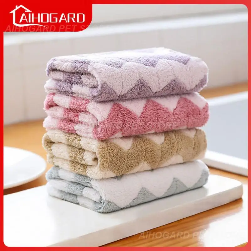 

Улучшенные салфетки, новое кухонное ультразвуковое маленькое квадратное полотенце, утолщенное полотенце из бамбукового угля 30 × 30 см для мытья посуды